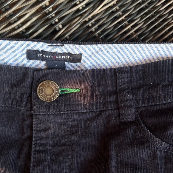 Tommy Hilfiger Corduroy Skirt | Navy, Size 6 - Picture 2 of 8